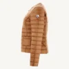 Chaqueta Jott de plumas pato Mujer DOUDA  SS23WDOW17 811 CARAMEL Justoverthetop Color CAMEL