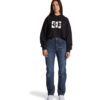 Sudadera DC SHOES con capucha para mujer CROPPED HOODIE (KVJO) ref-ADJFT03028 Negro