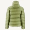 Chaqueta con capucha Jott de plumas pato Mujer 247 CLOE LUZ KAKI BASIC Justoverthetop Color kaki claro
