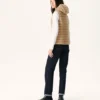 Chaleco con capucha Jott Mujer plumón ligera sin mangas Mali P000WDOW03 - 804 BEIGE Justoverthetop Beige