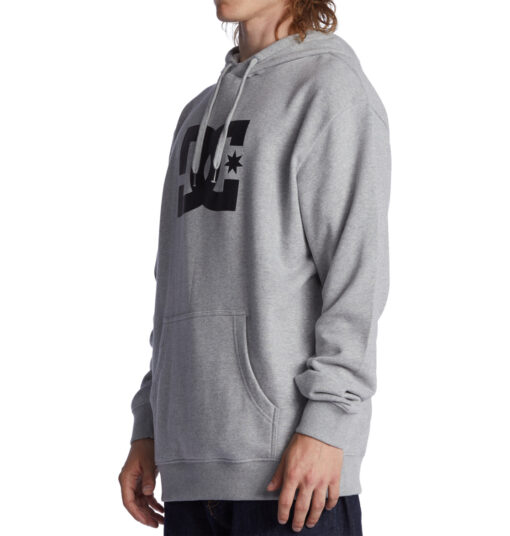 Sudadera DC SHOES Hombre con capucha DC STAR (knfh) REF-ADYSF03099 gris claro