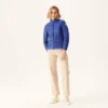 Chaqueta Jott de plumas pato sin capucha Mujer 195 DENIM OSCURO CHA BASIC Justoverthetop Color AZUL INTENSO