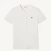 Polo manga corta Jott Mujer de algodón orgánico FRANCA FW23WPOL10 - 901 BLANC BASIC blanco