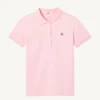 Polo manga corta Jott Mujer de algodón orgánico FRANCA FW23WPOL10 - 472 ROSA PECHE BASIC rosa melocotón