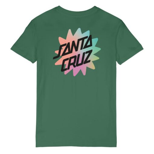 Camiseta SANTA CRUZ skate unisex manga corta DIGI DOT T-SHIRT ref-SCA WTE 2231 sage -verde