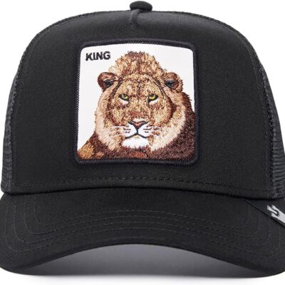 Gorra GOORIN BROS BUTCH TRUCKER rejilla y ajustable King León marrón gorra negra