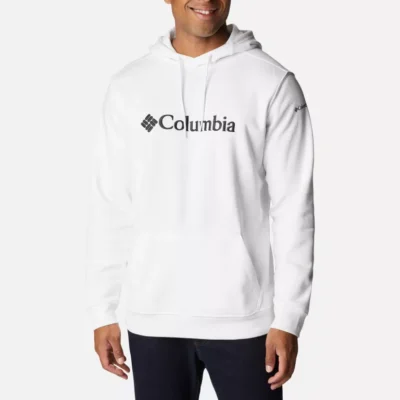 Sudadera COLUMBIA con capucha y logotipo estampado CSC Basic Logo™ para hombre Ref 1681664106 BLANCO