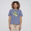Camiseta SANTA CRUZ manga corta para mujer RIGID SCREAMING HAND -SHIRT ref-SCA WTE 1902 lila