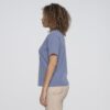 Camiseta SANTA CRUZ manga corta para mujer RIGID SCREAMING HAND -SHIRT ref-SCA WTE 1902 lila