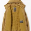 Chaqueta invierno Hombre VOLCOM con capucha HERNAN 5K JACKET (tbc) REF-A1732304 marrón mostaza