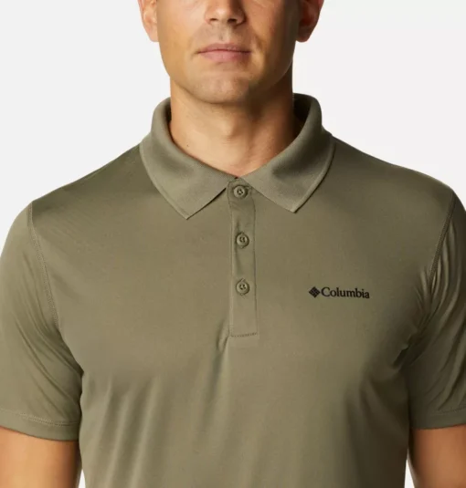 Polo COLUMBIA manga corta ZERO RULES™ para hombre Ref. 1533303397 verde khaki