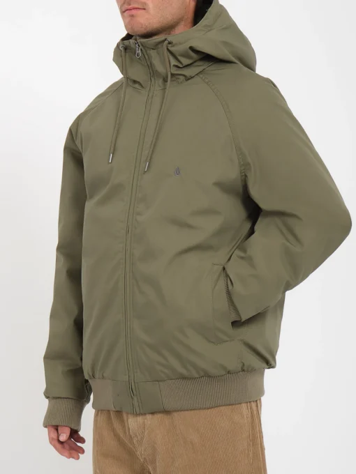 Chaqueta invierno Hombre VOLCOM con capucha HERNAN 5K JACKET (WMS) REF-A1732304 VERDE KHAKI