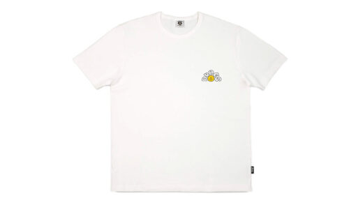 Camiseta THE DUDES manga corta PREMIUM para hombre A PILL MEAL Ref.100229 Off- white-crema