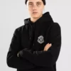 Sudadera THE DUDES manga larga para hombre CLASSIC HOODY BLACK Ref.111702 pool party -negro