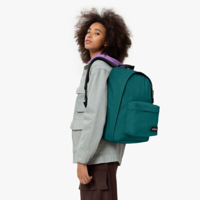 MOCHILA EASTPAK Out Of Office 27 litros con bolsillo ordenador EK7677J1 PEACOCK CREEN -verde intenso