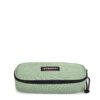 Estuche escolar Eastpak: PLUMIER OVAL SINGLE EK000717 2O6 SPARK FROST -verde menta con purpurina
