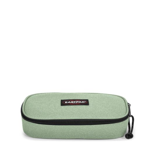 Estuche escolar Eastpak: PLUMIER OVAL SINGLE EK000717 2O6 SPARK FROST -verde menta con purpurina