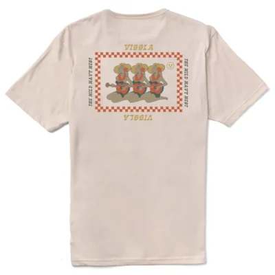 Camiseta Hombre VISSLA manga corta SOREN SERNADE ORGANIC PKT TEE Ref-M4234SER (bon) Beige