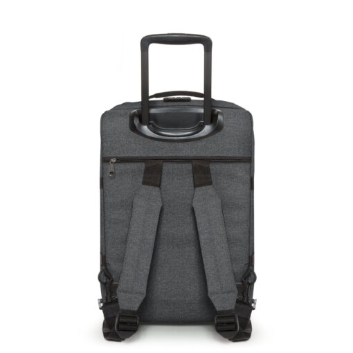 MALETA CABINA AVIÓN EASTPAK Stranverz S con seguridad EK00077H black Denim -gris oscuro