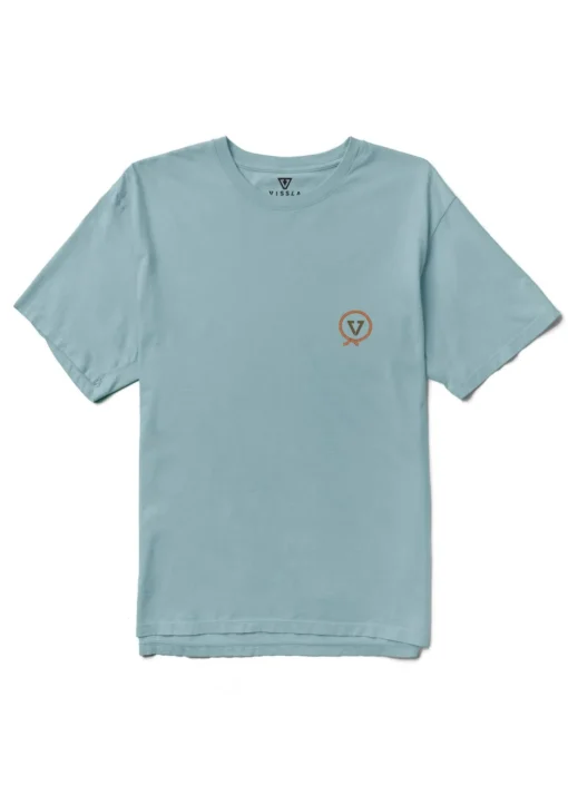 Camiseta Hombre VISSLA manga corta SOREN LADY SHRED ORGANIC REF-M4224LAD (SBL) Azul claro