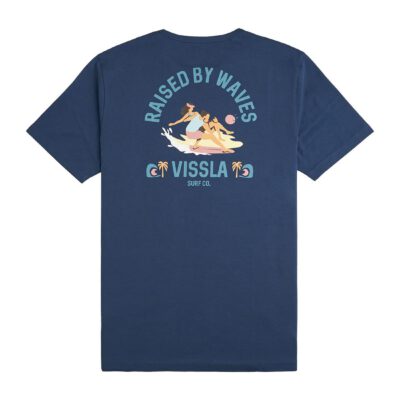 Camiseta Hombre VISSLA manga corta Offshore pleasure ss tee REF-M4224OPL (DKD) Azul
