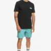 Camiseta Hombre QUIKSILVER manga corta mw mini logo ss Ref. EQYZT07215 (kvjo) negro