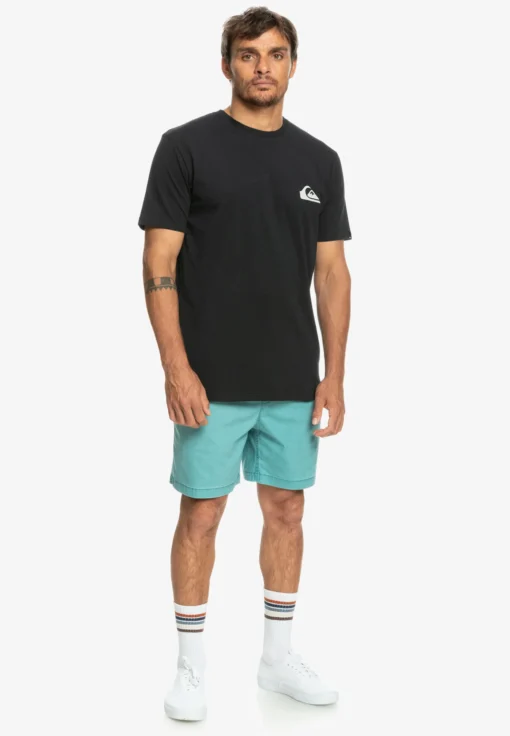 Camiseta Hombre QUIKSILVER manga corta mw mini logo ss Ref. EQYZT07215 (kvjo) negro