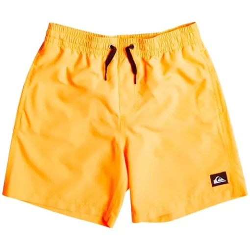Bañador niño QUIKSILVER Short elástico Everyday 13" Green Gecko (NLQO) Ref. EQBJV03331 Naranja intenso