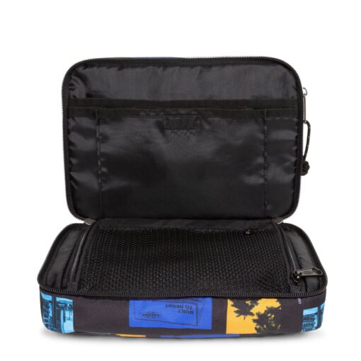 Neceser viaje EASTPAK MODELO MAVIS -EK00088E6O0 CITY BAY BLACK-negro estampado palmeras
