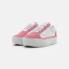 Zapatillas VANS cómodas mujer OLD SKOOL STACKFORM ref-VN0009PZ4481 BLOCK MULTI-rosa y blanco