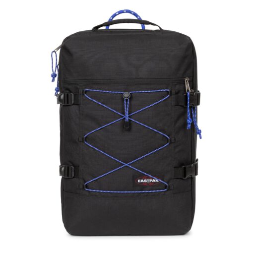 MALETA MOCHILA CABINA AVIÓN 42L. EASTPAK Travelpack REF-EK0A5BBR5O2 OUT SITE BLUE Negro y azul