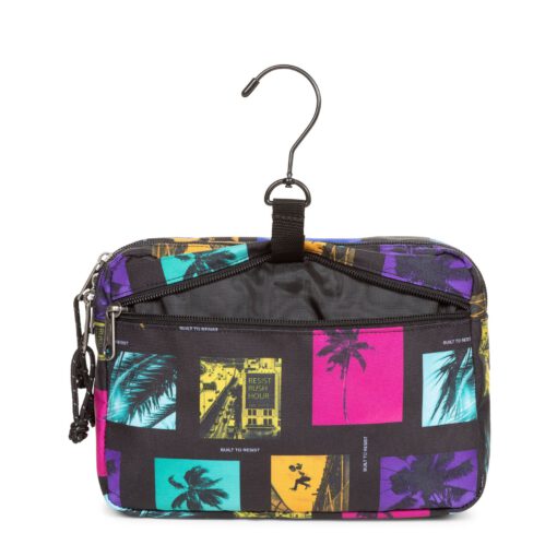 Neceser viaje EASTPAK MODELO MAVIS -EK00088E6O0 CITY BAY BLACK-negro estampado palmeras