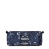 Estuche Eastpak escolar Benchmark EK3727O0 PEANUTS SINGLE azul marino estampado Snoopys