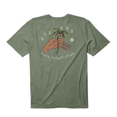 Camiseta Hombre VISSLA manga corta HAND PICKED SS PKT TEE-ARM ref-M4821HAN (arm) KHAKI