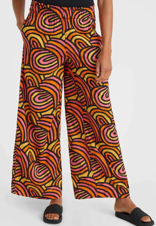 Pantalón largo O´NEILL para mujer MALIA BEACH Ref-1550102 Color orange rainbow stripe