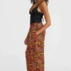 Pantalón largo O´NEILL para mujer MALIA BEACH Ref-1550102 Color orange rainbow stripe