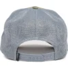 Gorra animales GOORIN BROS Ajustable y rejilla 101-1485 silver ONE SIZE MOON OWL WISE ASS-BUHO