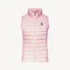 Chaleco sin mangas Jott de plumas pato Mujer SEDA BASIC PS22WDOW04 40T PETAL ROSE Color rosa claro