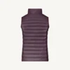 Chaleco sin mangas Jott de plumas pato Mujer SEDA BASIC PS22WDOW04 40R FIG Color berenjena