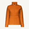 Chaqueta Jott de plumas pato sin capucha Mujer 70E BURNT ORANGE INTENSE CHA BASIC Justoverthetop Color naranja