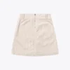 Falda corta WEMOTO de pana para mujer ELLA CORD ref-242.713-528 natural -beige