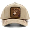 Gorra Animales GOORIN BROS Ajustable y rejilla TRUCKER 101-1519 BARE DUCK natural BEAR-oso