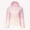 Chaqueta con capucha Jott de plumas pato Mujer 40T CLOE PF22WDOW01 petal rose BASIC Justoverthetop Rosa