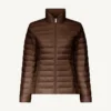 Chaqueta Jott pluma de pato Mujer 80H-dark chocolate CHA BASIC Justoverthetop Color marrón