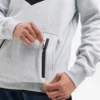 Sudadera Hydroponic hombre con capucha REF-24569 DH SUPPORT moss grey /Dark grey-khaki y beige