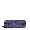 Estuche escolar Eastpak: PLUMIER OVAL SINGLE EK000717 2Q5 GLITSPLASH NAVY azul con estampado de puntos dorados