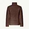 Chaqueta Jott pluma de pato Mujer 80H-dark chocolate CHA BASIC Justoverthetop Color marrón