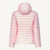 Chaqueta con capucha Jott de plumas pato Mujer 40T CLOE PF22WDOW01 petal rose BASIC Justoverthetop Rosa