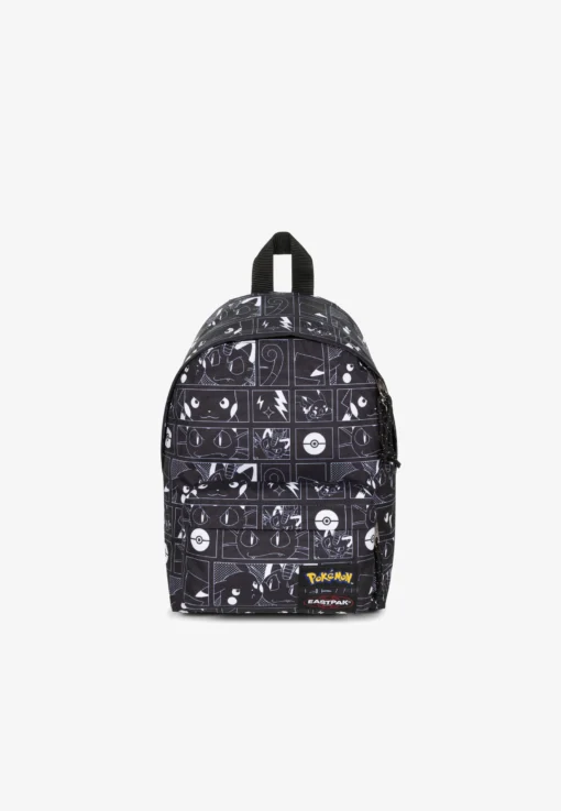 MOCHILA EASTPAK Orbit XS 10 litros Mod. pequeño EK0432T6 POCKÉMON BLACK blanco y negro