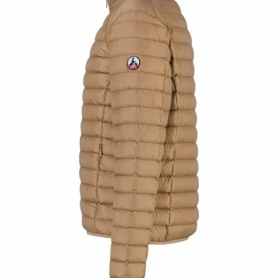 Chaqueta con capucha Jott de plumas pato Hombre NICO BASIC 2900 814 sable color arena